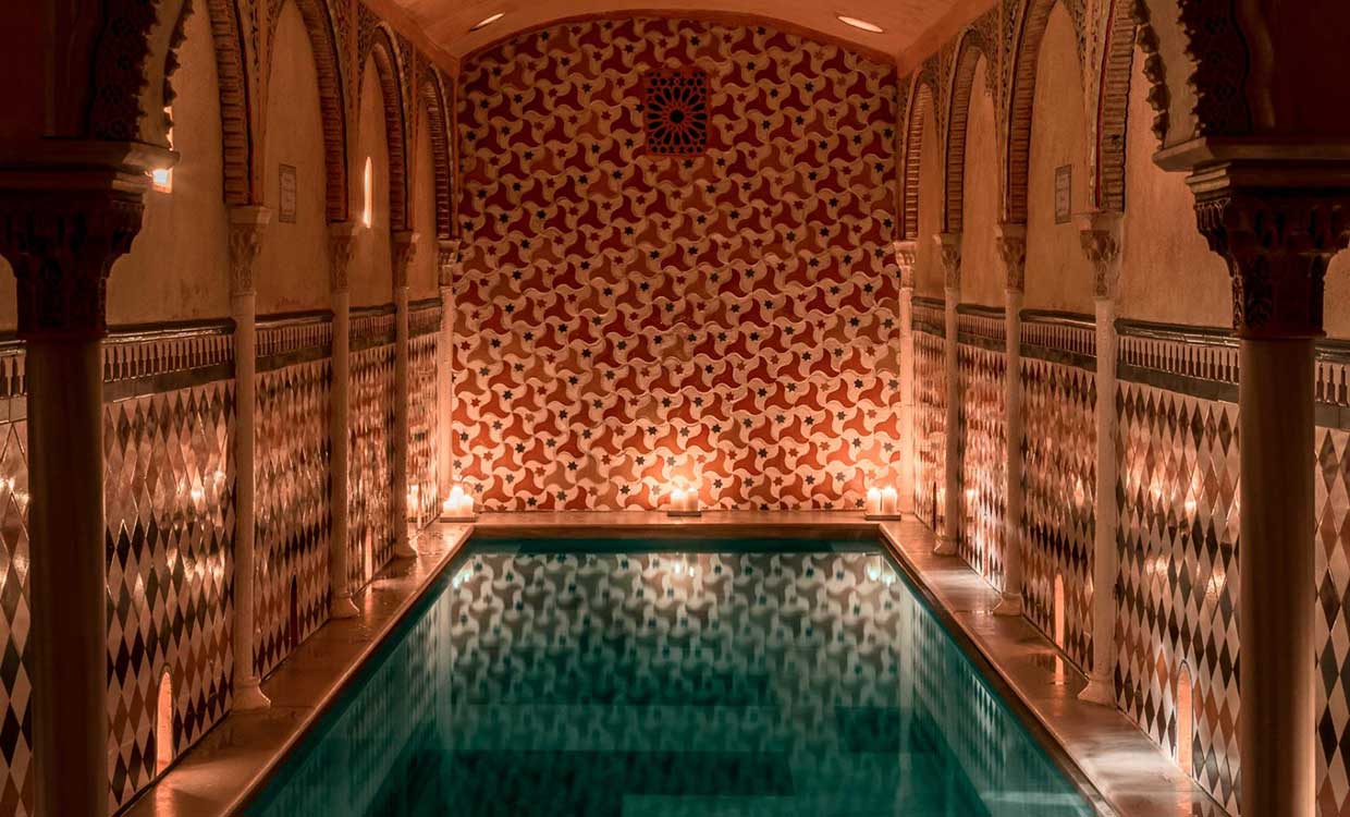 mejores baños árabes en Granada